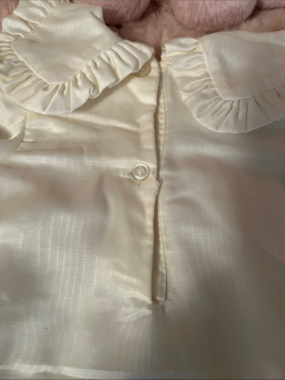 Vintage Yves Saint Laurent Ivory Girls Matching Set - Picture 5 of 5